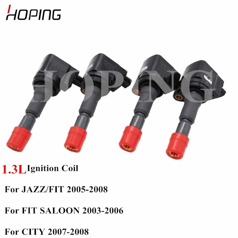 Hoping 4PCS/Set For HONDA CITY 2007 2008 FIT JAZZ 2005-2008 GD1 FIT SALOON 2003 2004 2005 2006 GD6 For 1.3L Cars