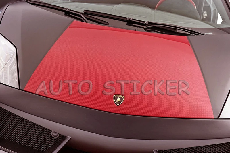 3d red carbon fiber vinyl car wraps 66