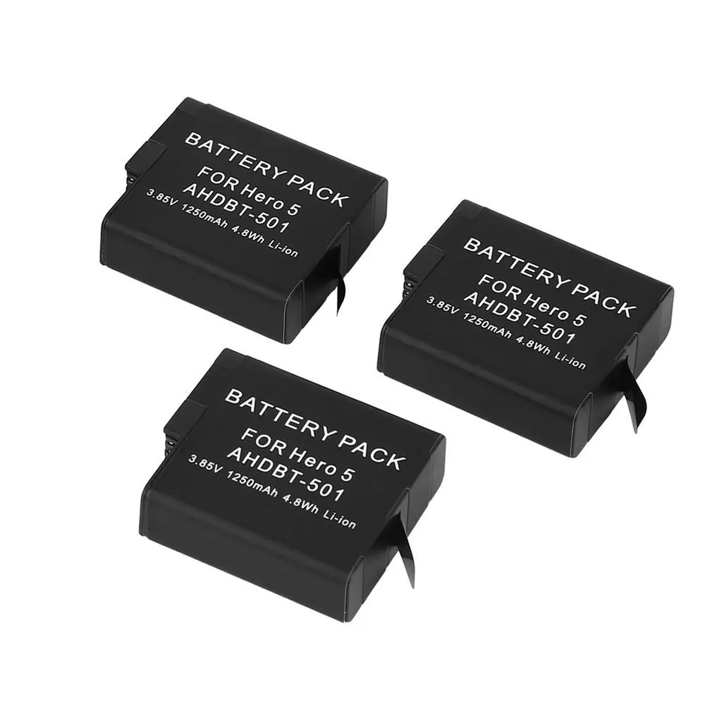 2/3 шт. применимо к Gopro Ahdbt-501 Батарея 501 QI Беспроводная зарядка Usb Зарядное устройство защита от избыточного заряда благодаря Зарядное устройство