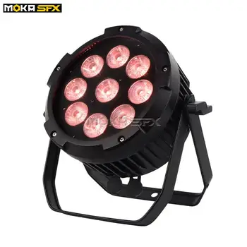 

Battery Par Light 9x18W Par Stage Ligting LED Lights for Party Waterproof IP65 WIFI APP DMX Control Professional LED Stage Light