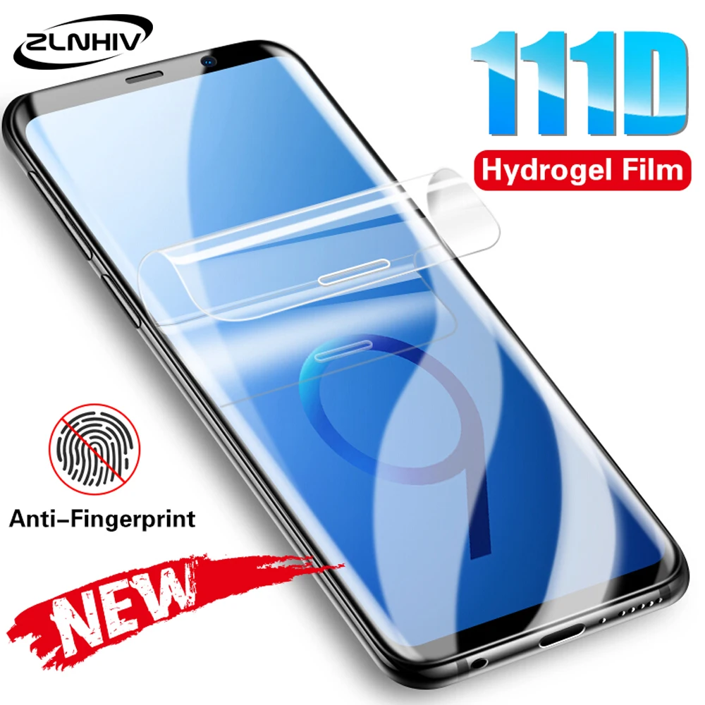 ZLNHIV полное покрытие Гидрогелевая пленка для samsung galaxy s8 s9 s10e s10 plus Защитная экрана