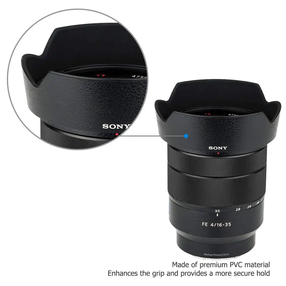 Защитная пленка-стикер с защитой от царапин кожи для sony T FE 16-35 мм F4 ZA OSS SEL1635Z& ALC-SH134 бленда для объектива