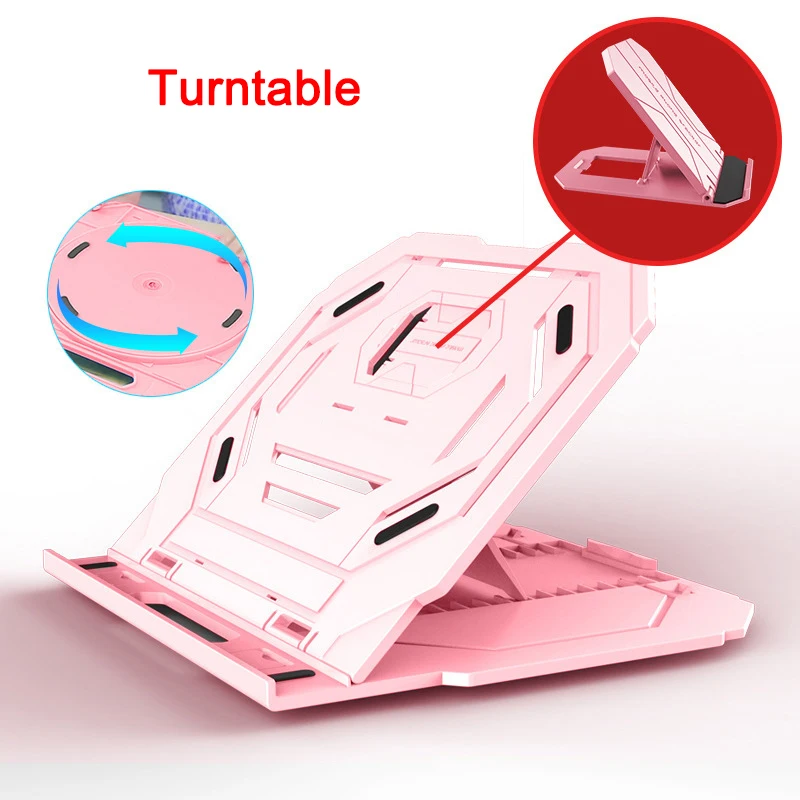 

Adjustable Laptop Stand Computer Desk Tablet Notebook Holder Bracket Standing Desk Accessories _WK