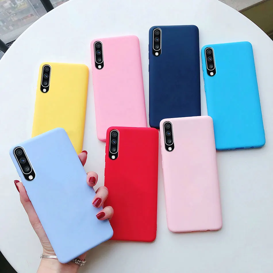 Чехол для Samsung Galaxy A70 70 A705 A705F SM-A705F Мягкий ТПУ силиконовый чехол 2019 Матовые чехлы