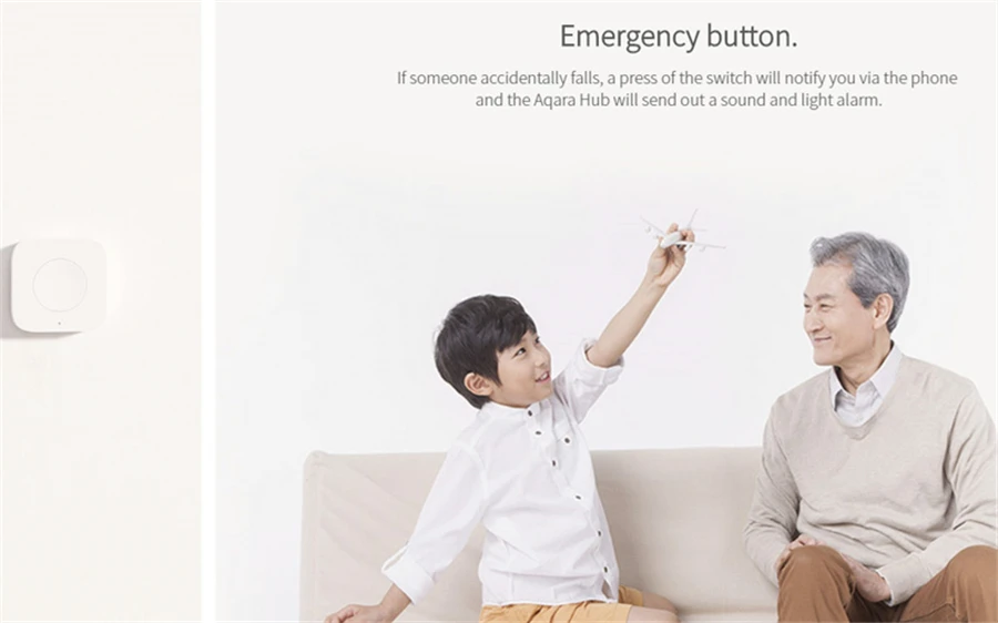 Xiaomi mijia Aqara умный беспроводной переключатель ключ интеллектуальное приложение дистанционное управление ZigBee Беспроводной биолт в