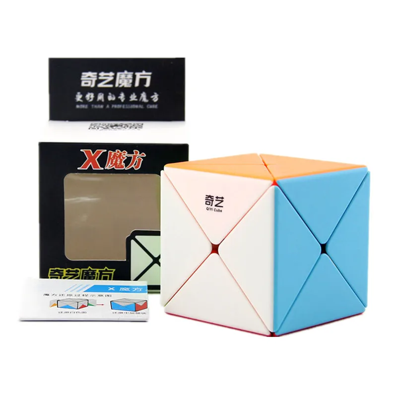 Qiyi X-shape d 2x2 Magic Cube twist Puzzle Профессиональный 2x2x2 X форма кубик mofangge головоломка образовательная Cubo Magico Классические игрушки