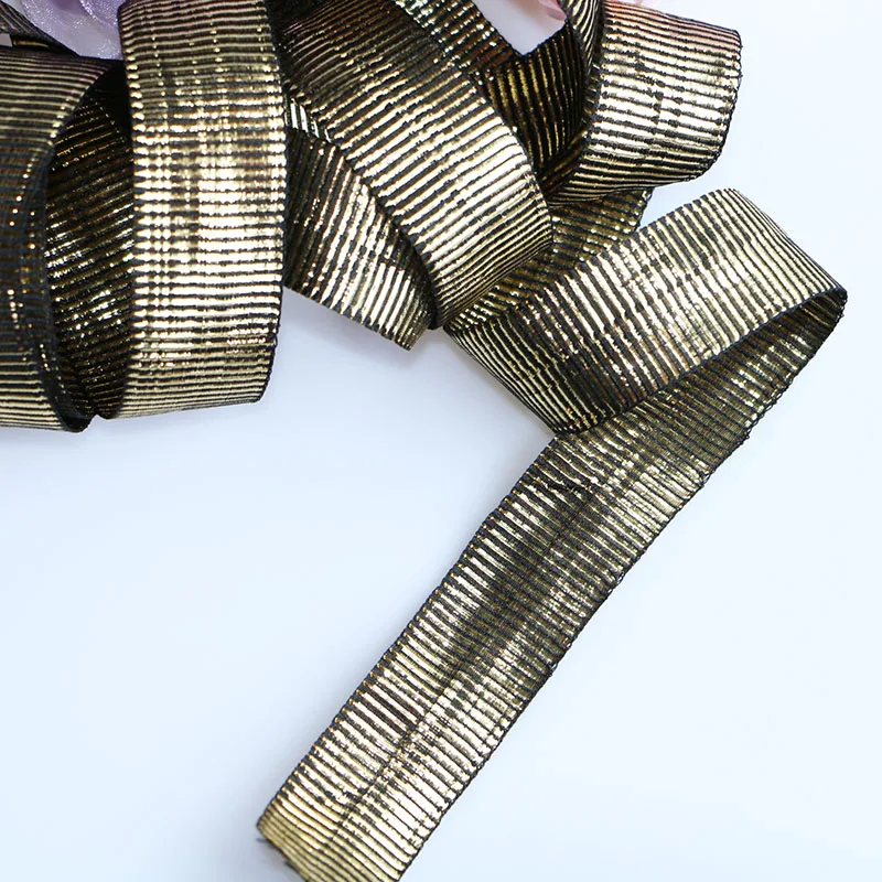 5 ярдов/рулон) постепенная Радуга полосы grosgrain лента оберточная бумага с принтом декорации с лентой ленты(28 мм