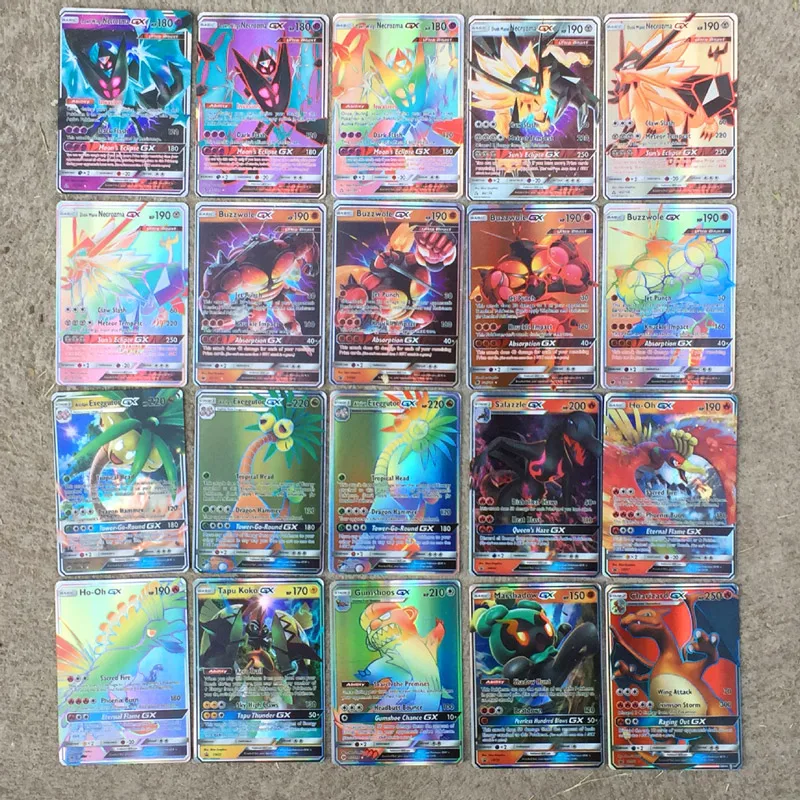 200 шт. флэш-торговая битва GX MEGA EX английская карточная игра fight Charizard Venusaur Blastoise редкий коллекционный подарок для детей Рождественская игра игрушка