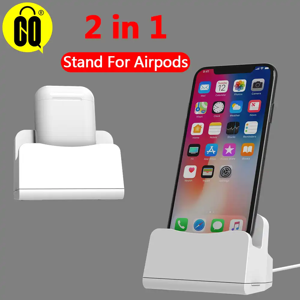 Charger For Mobile Phone Holder For Airpods Stand Table Base For