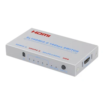 

AM05-HMDI Switch 4Kx2K/30Hz IR Remote Switcher 5in 1Out for PS3 PS4 HDTV Projector Monitor HMDI Splitter