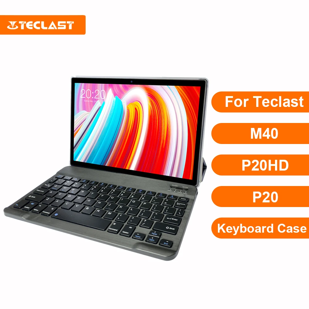 Аксессуары для планшетов Bluetooth клавиатуры чехол Teclast M40 P20HD P20 10 1 "защитный