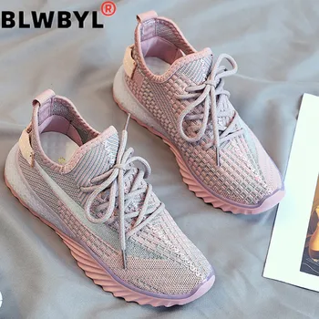 

Womens Flats Lady Shoes Leisure Outdoors Casual Shoes Breathable Women's Mesh Sneaker Zapatillas Mujer Casual Plataforma