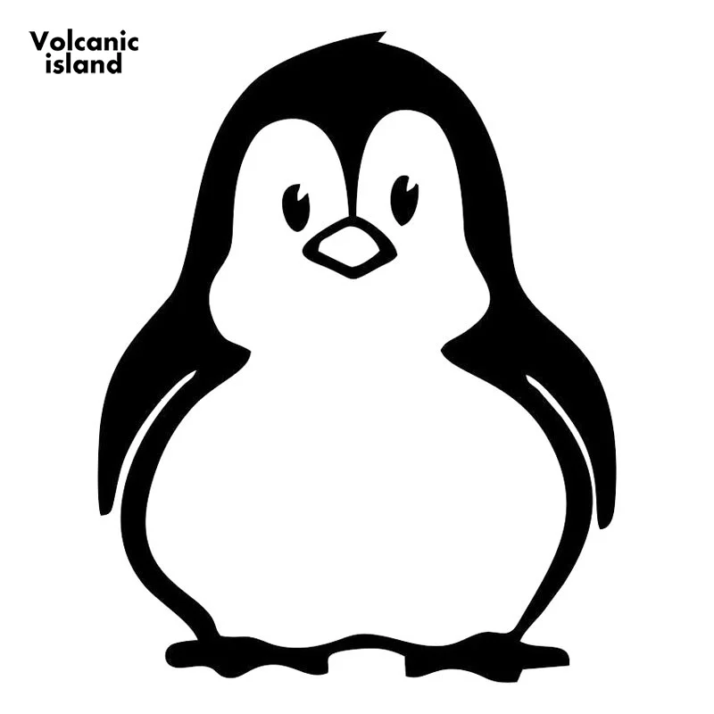 Super Cute Antarctic Animals Penguin Decal Mom /& Penguin Family Baby Car Sticker