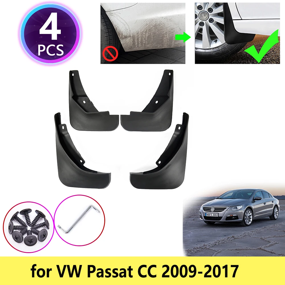 Брызговики для VW Volkswagen Passat CC 2009 ~ 2017 брызговики Аксессуары автомобилей 2010 2011 2012