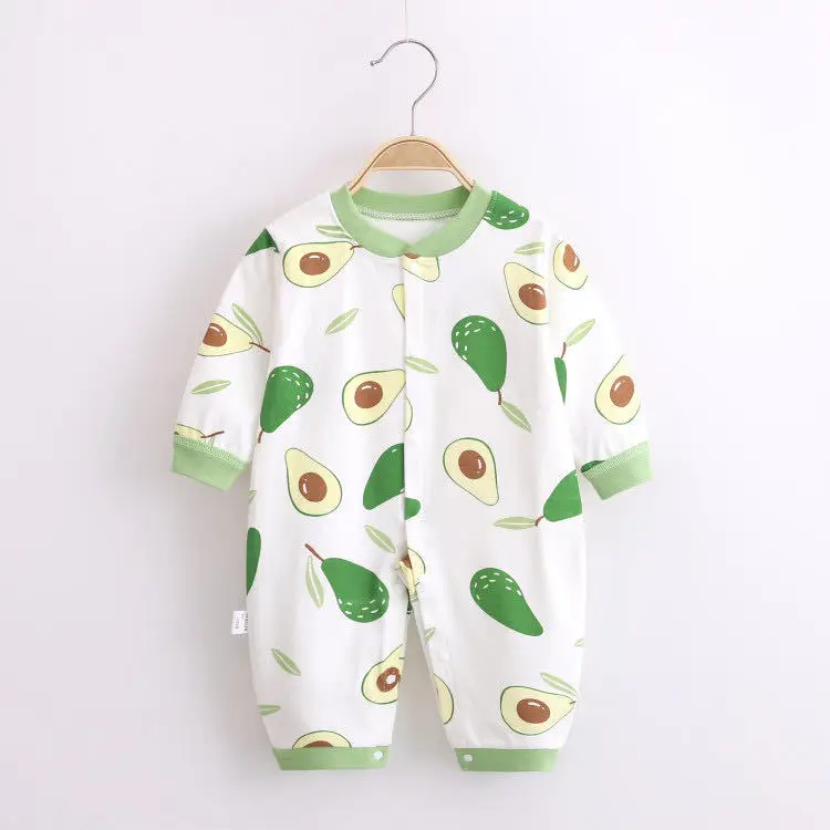 Cotton Baby Jumpsuit Baby Long Sleeve Toddler Romper Clothes Newborn Cute Romper Baby Home Clothes Baby Girl Winter Clothes vintage Baby Bodysuits