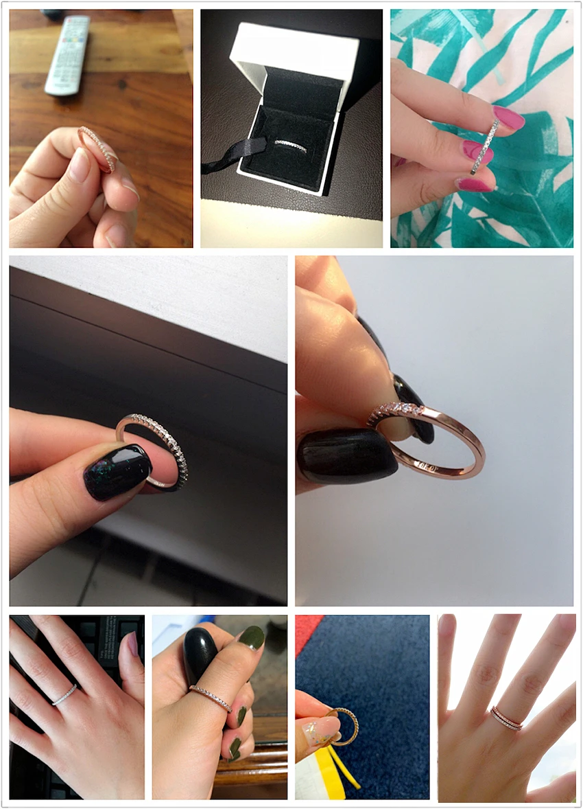 最新重做胧月微镶超细戒指 12