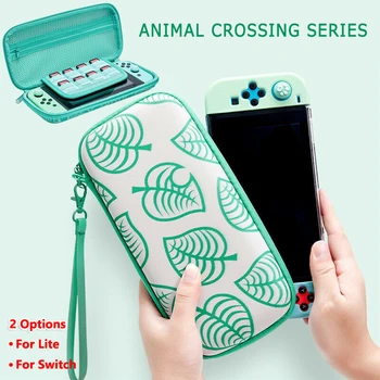 

Portable Carrying Bag Storage Cover Shell Case For Nintendo Switch Lite Console For Animal Crossing Series Game Accessories