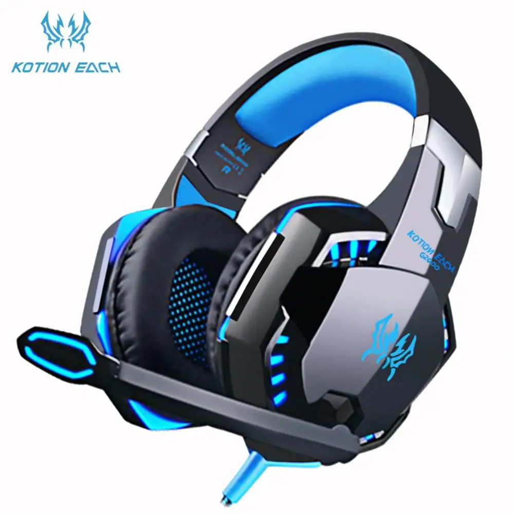 

Headset over-ear Wired Game Earphones Gaming Headphones Deep bass Stereo Casque with Microphone for PS4 new xbox PC Laptop gamer