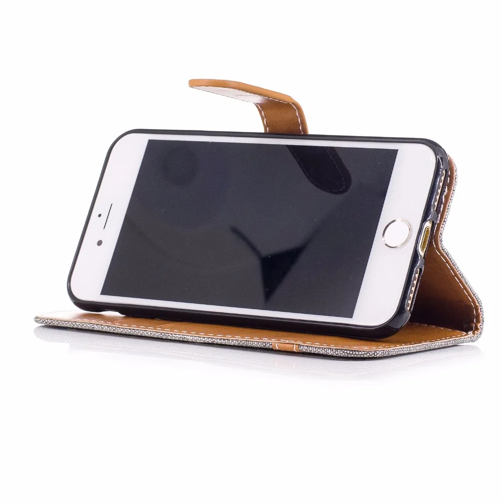 Роскошный чехол-кошелек для iPhone 11 Pro Max 6 6S Plus 5 5S SE XS MAX чехол из искусственной кожи флип-чехол для телефона с подставкой для iPhone 7 8 Plus сумка