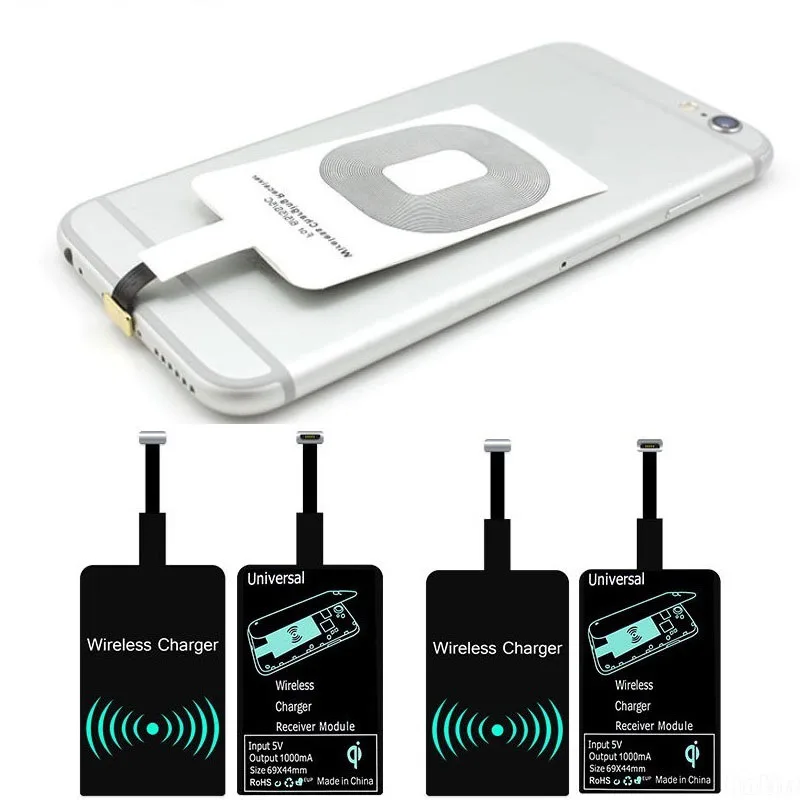 Беспроводное зарядное устройство для iPhone 6 6S 6plus 7 7plus 5 беспроводное приемник