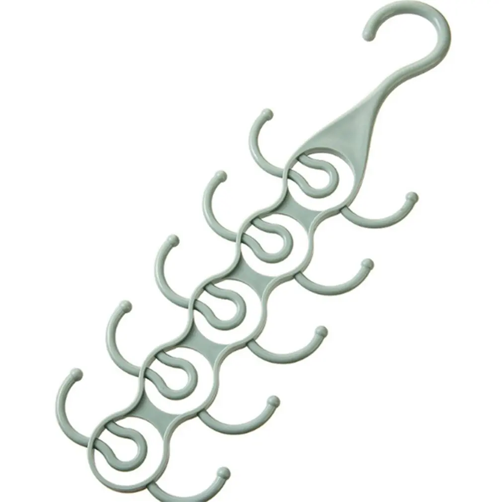 

Necktie Scarf Belt Hanger Hooks Tie Scarf Hanging Organizer Clothing Holder Closets Small Hook Rack