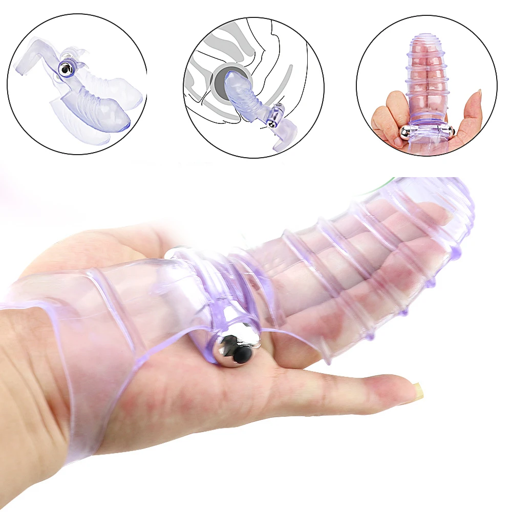 Vagina Finger Sleeve Vibrator (17)