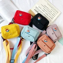 Милая Детская сумка через плечо для детского сада с принтом на заказ, Детская сумка через плечо