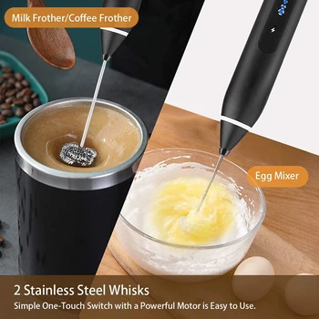 

Handheld Electric Egg Beater Milk Stirrer Frother Coffee Whisk Kitchen Gadget Mini Hand Mixing Electric Mixer