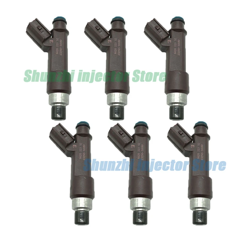 6 шт. инжектор топлива насадка для Toyota 4runner Land Cruiser Sequoia Tundra OEM: 23250-50080 23209-50080 2325050080 2320950080