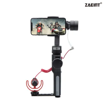 RISE для Dji Osmo Mobile 2 Ronin S ручка крепление карданный кронштейн трансмаунт мини двойная ручка для монитора светодиодный микрофон с подсветкой телефона