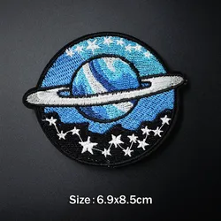 Lightning Embroidered Patch - Iron - On DIY Apparel Accessory Badge (29)