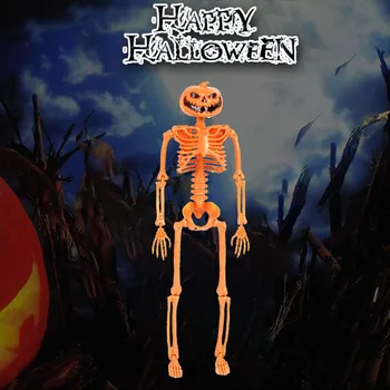 

Halloween Pumpkin Props Party Decoration Human Skull Skeleton Anatomical Thanksgiving Decoration Costume Props Party Dark Toys