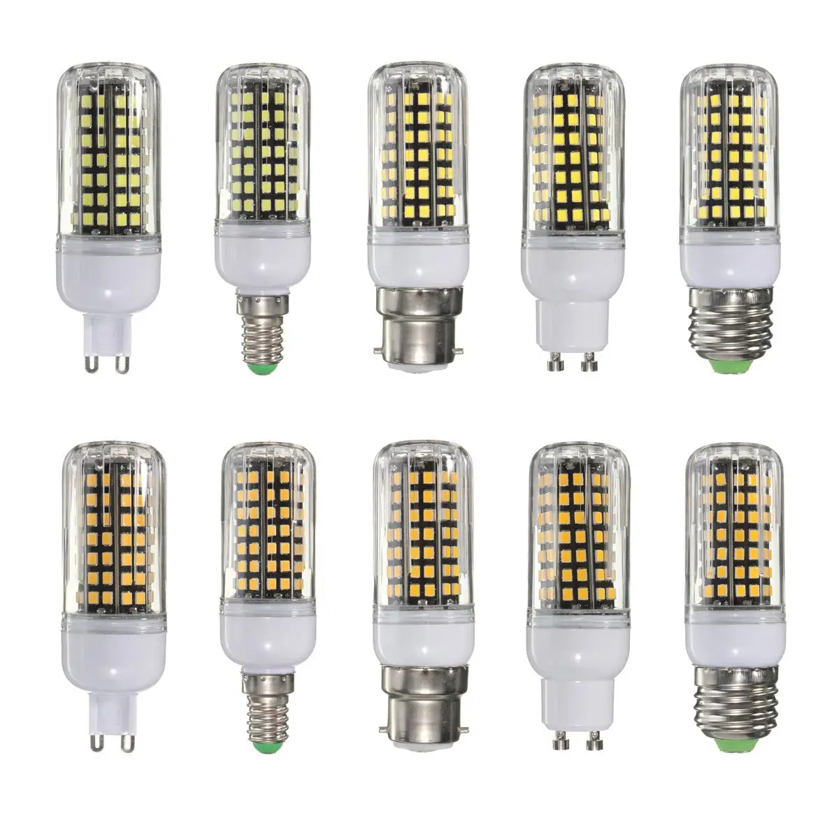 B22 E14 E27 G9 GU10 9 Вт 112 SMD 2835 Светодиодный Крышка Кукурузы светодиодный лампы белый/теплый белый/розовый/фиолетовый лампы нерегулируемая яркость AC110V