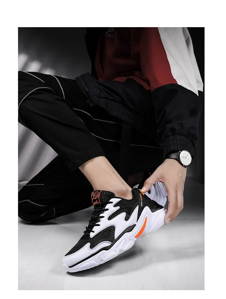Xiaomi, дышащие мужские кроссовки, удобная и мягкая мужская спортивная обувь, нескользящая амортизация, обувь для бега, большой размер 44