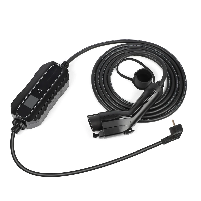 

J1772 Type 1 EV Charger Switchable 16A Electric Car Charger Cable Schuko Plug EVSE