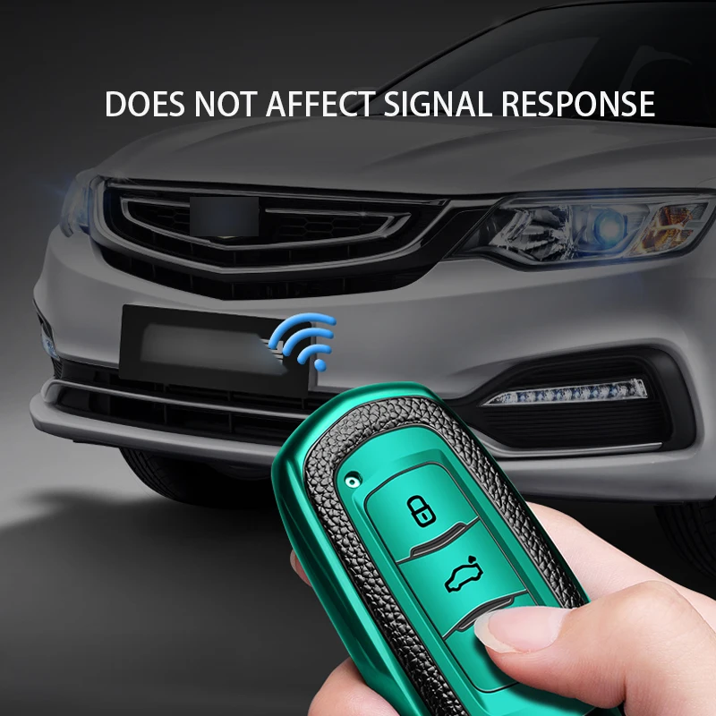 New TPU Car Smart Key Cover Case Shell Fob For Geely Atlas Boyue NL3 EX7 SUV GT GC9 Emgrand X7 Borui Auto Holder Accessories