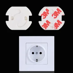 Couvercle de Protection de prise de courant, dispositif de sécurité Anti choc électrique, sécurité des enfants, Protection des bébés, sortie, 5 pièces 
