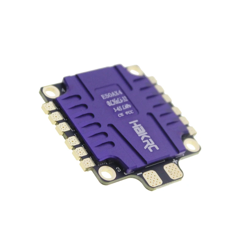 HAKRC E50AX4 50A Blheli_32 3-6S Dshot1200 5 V/3A BEC w/MOS трубка 30,5x30,5 мм бесщеточный ESC для RC гоночный fpv-дрон модели частей