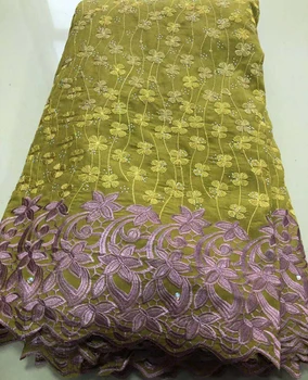 

NLL4136 Swiss Voile Laces In Switzerland Nigerian Laces Fabrics High Quality African cotton Laces Fabric For Wedding Dress