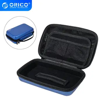

ORICO Hard Drive Case Protector Bag Portable Anti-press Digital Accessory Storage Box For HDD Power Bank USB Cable Charger Card
