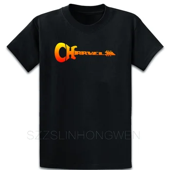 

Charvel Guitars T Shirt Fashion Personalized Original Spring Round Collar Cotton Letter Loose Shirt
