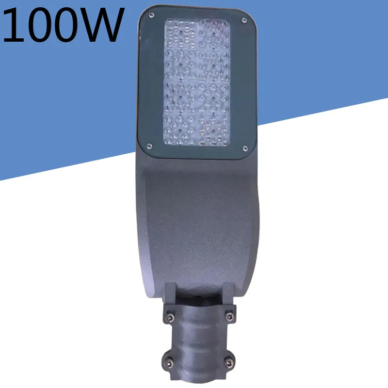 100 Вт светодиодный уличный светильник IP65 AC85-265V PF> 0,9 CRI> 80 smd3030 160lm/W Наружная дорожная лампа 3 года гарантии