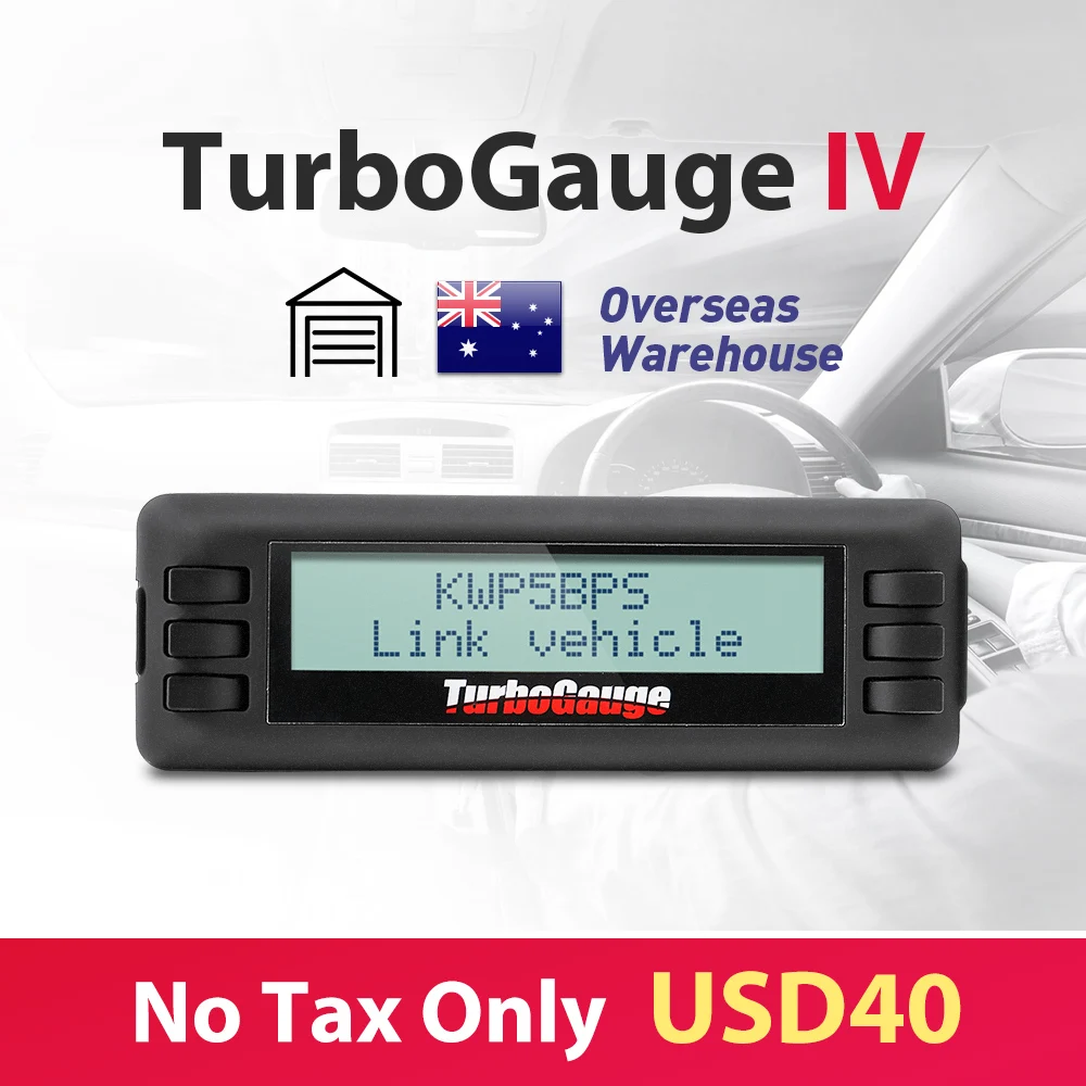 

Promotion Now Turbogauge IV 4-in-1 Vehicle Computer OBDII/EOBD car trip computer / Digital Gauges/ scan gauge/ car scan tool
