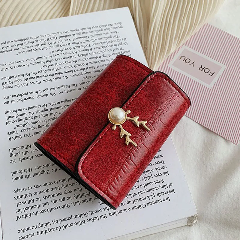 

New Women's Wallet PU Passport Cover Men's Coin Purse Card Package Multi-card Position Credit Card Holder Ultra-thin Coin Purse