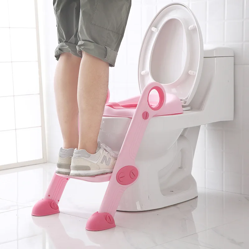 

New Style Baby Potty Ladder Children Kids Auxiliary Ladder Format Toilet Seat Toilet for Kids