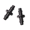 Garden Irrigation 1/4" Hose Double Barb Micro Flow Drip System Straight Barbed Connector 4/7mm Tubing Coupling Dripper Fitting 6