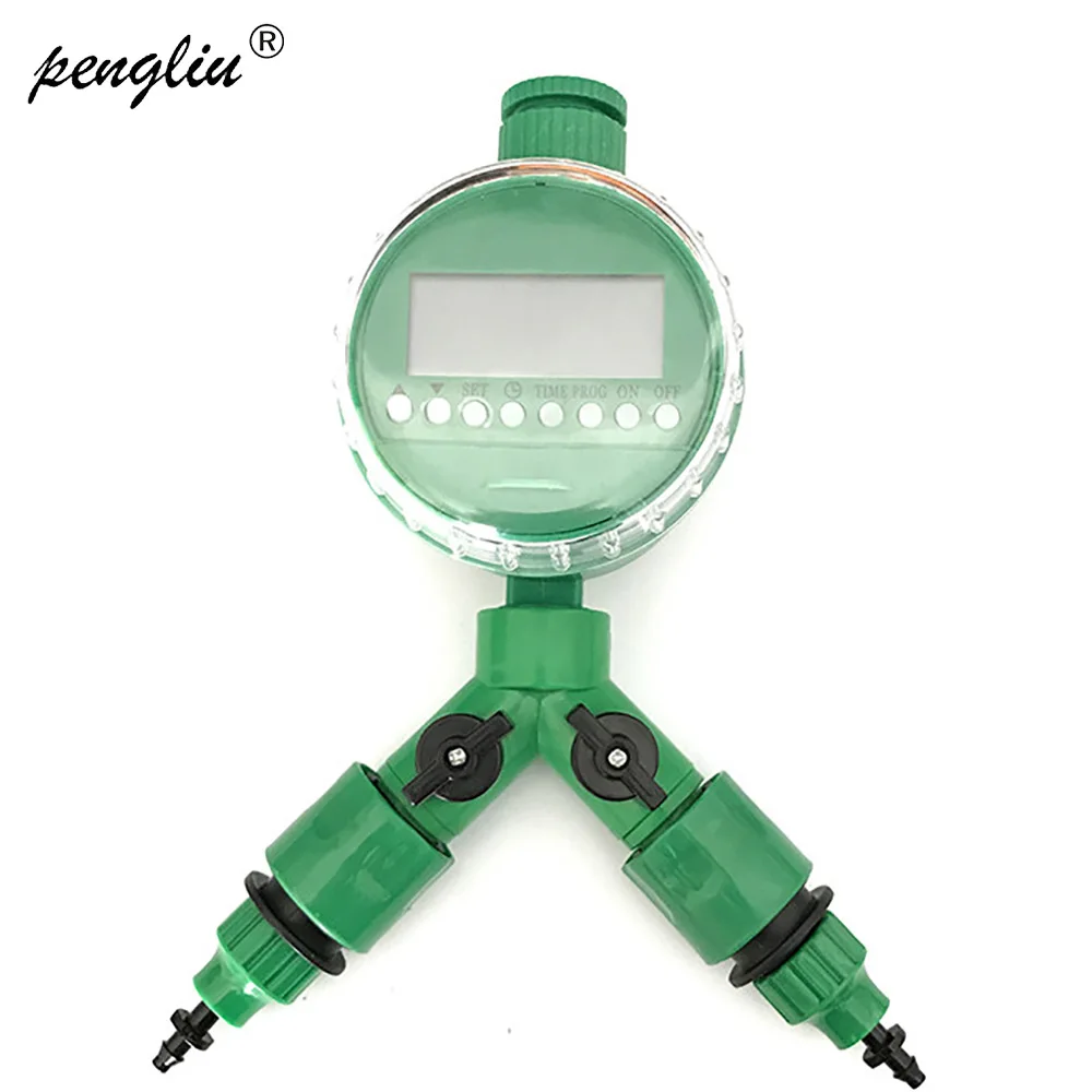 4/7 or 8/11mm Analogue Water Timer Digital Irrigation Automatic Watering Y Connector 3/4' External Thread Quick | Дом и сад