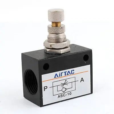 

3/8" PT Female Thread Flow Control Valve Speed Controller ASC-10