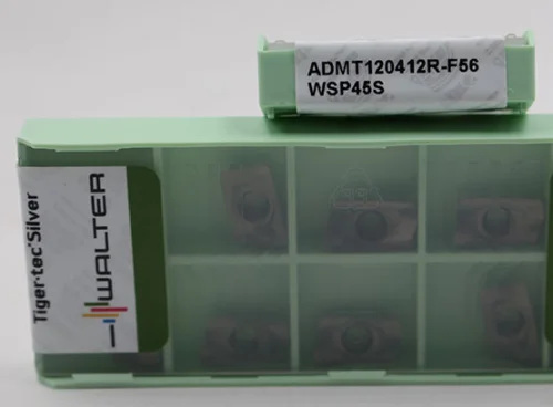 WALTER 10 шт карбидные вставки ADMT120412R-F56 WSP45S