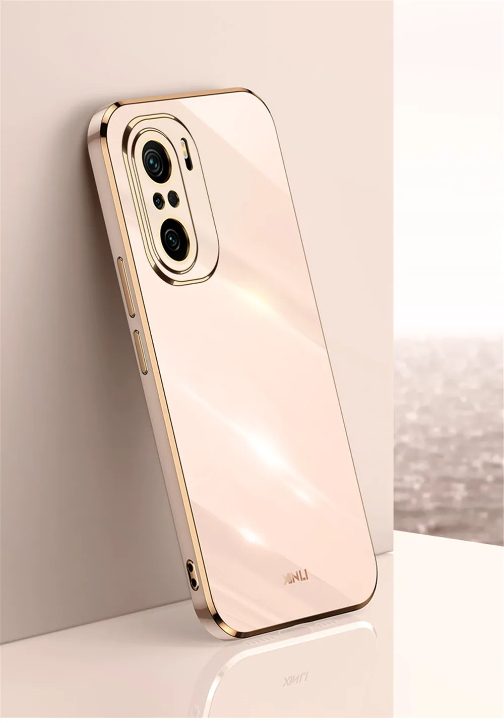 Ylellinen silikoni neliöpinnoitettu pehmeä kotelo Xiaomi Mi 11 Lite 10T Poco F3 M3 Iskunkestävälle Candy Covelle_voghion.com